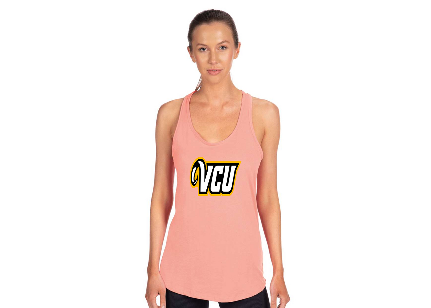 Women's Virginia Commonwealth Rams Next Level Ideal Racerback Tank