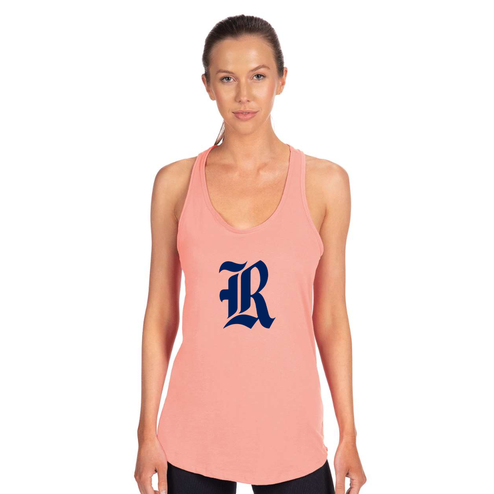 Women's Rice Owls Logo Next Level Ideal Racerback Tank