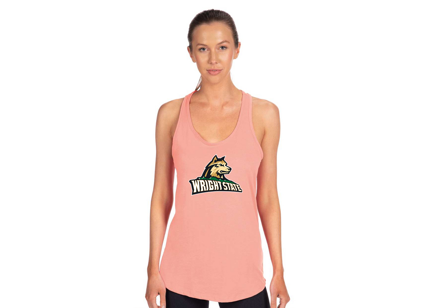 Women's Wright State Raiders Next Level Ideal Racerback Tank