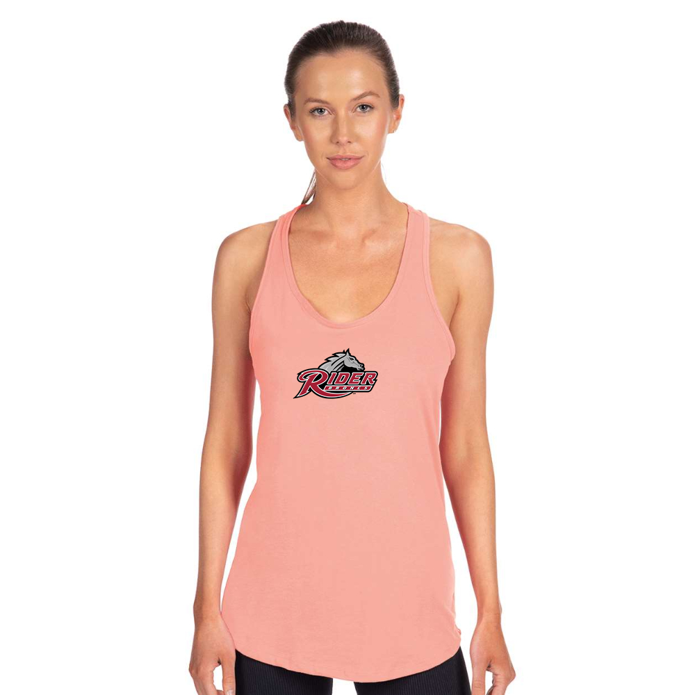 Women's Rider Broncs Logo Next Level Ideal Racerback Tank