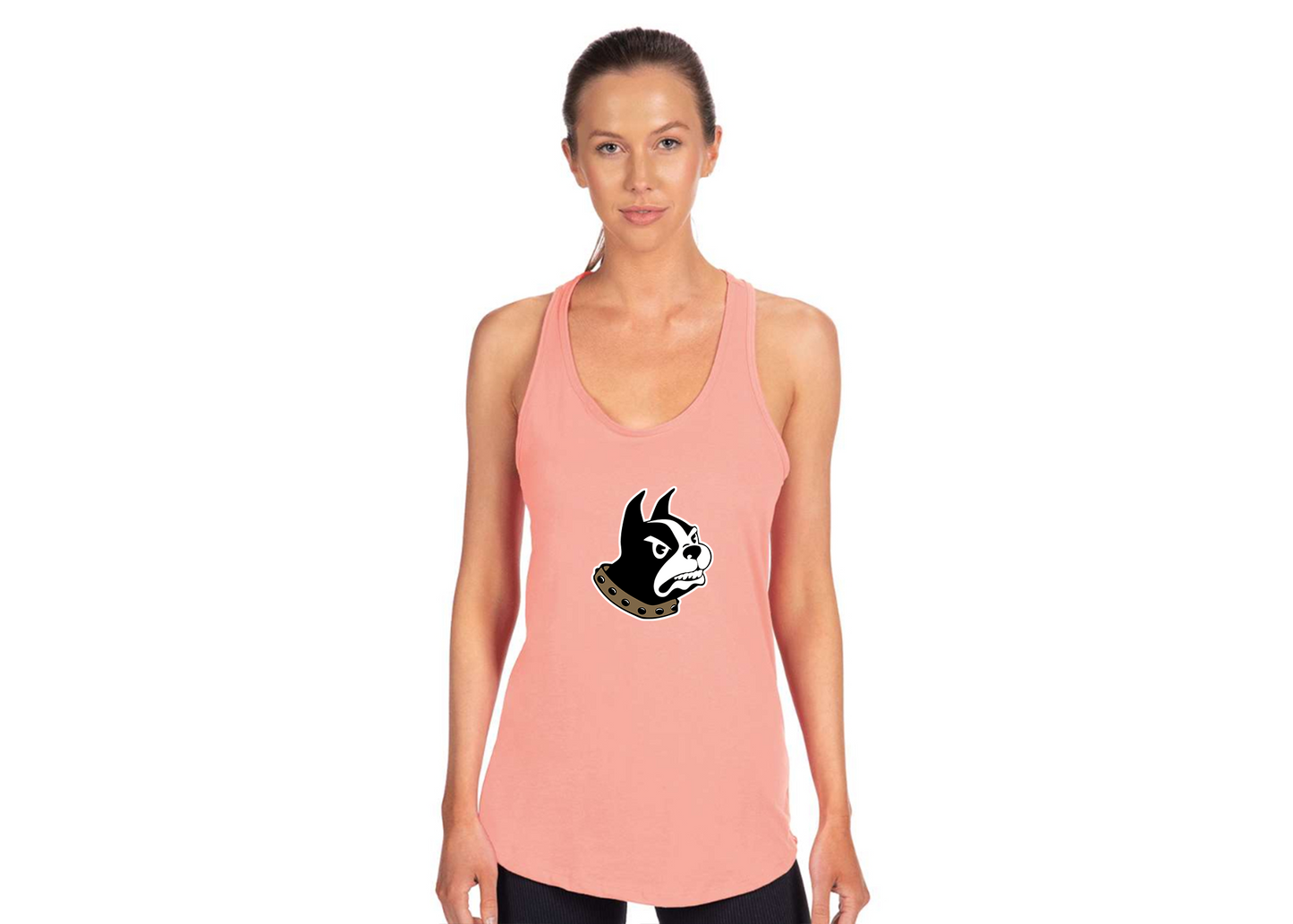 Women's Wofford Terriers Next Level Ideal Racerback Tank