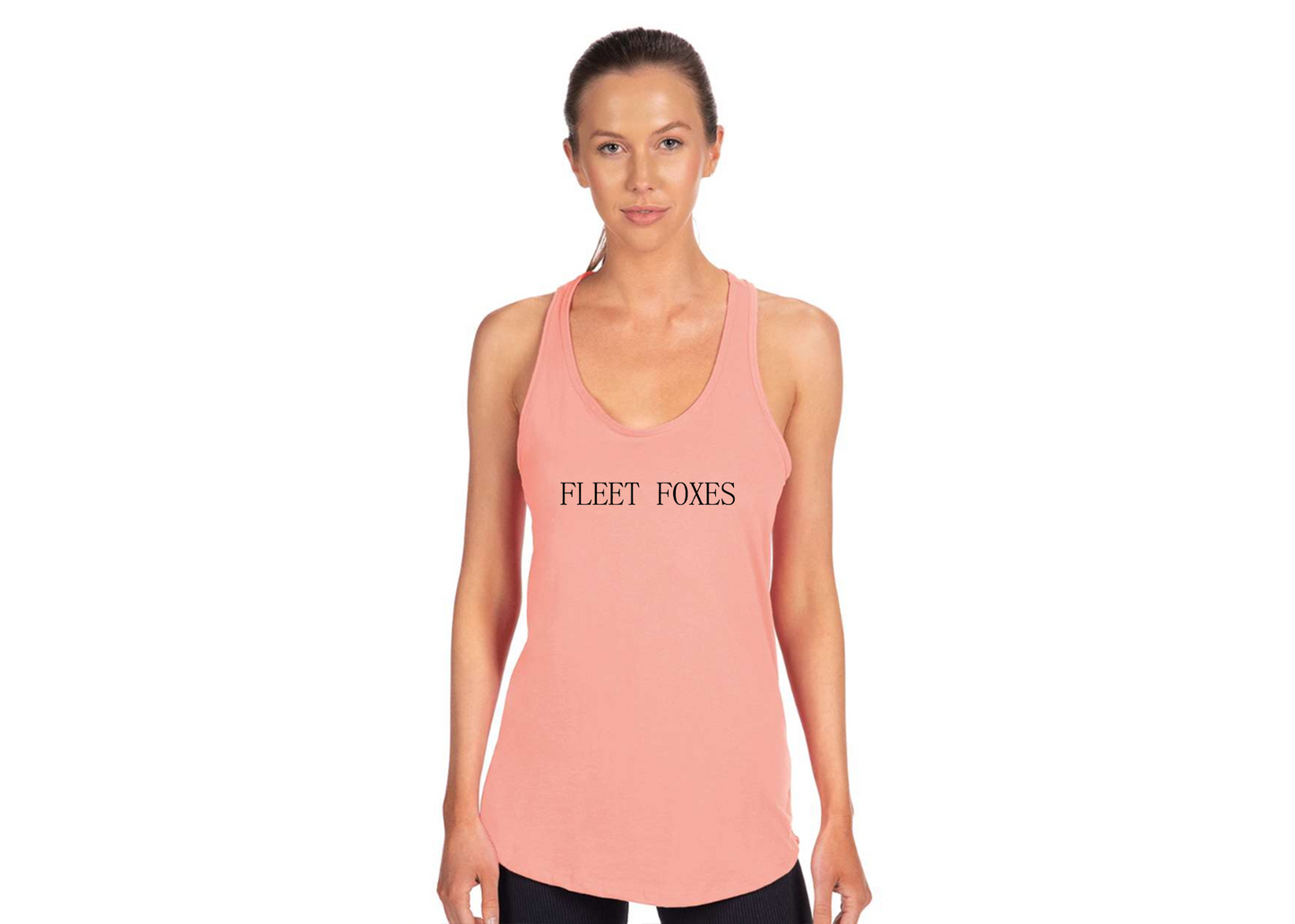 Women's Fleet Foxes Logo Next Level Ideal Racerback Tank