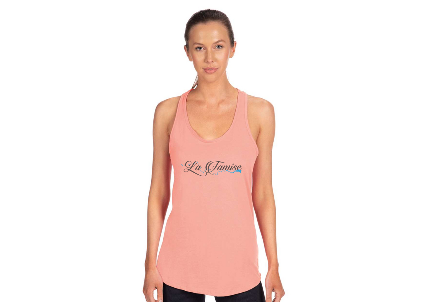 Women's La Tamise Logo Next Level Ideal Racerback Tank