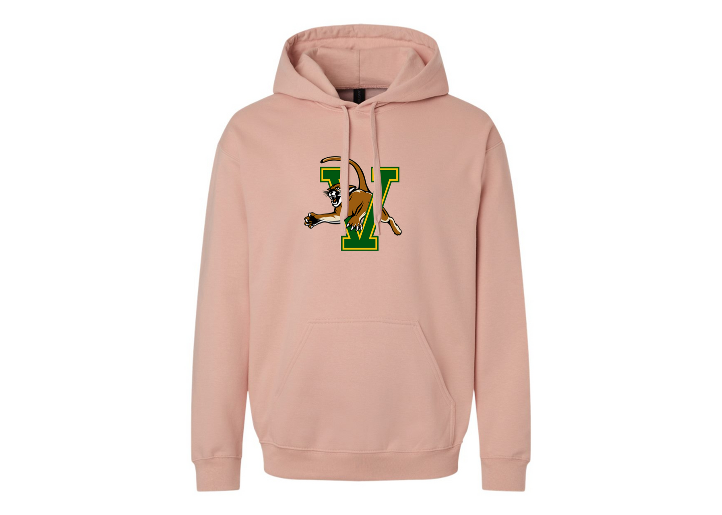 Men's Vermont Catamounts Softstyle Midweight Hooded Sweatshirt