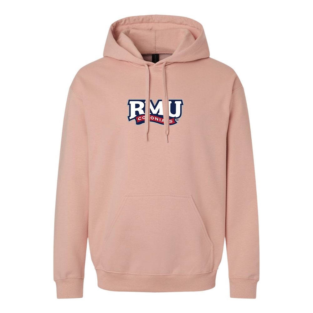 Men's Robert Morris Colonials Logo Softstyle Midweight Hooded Sweatshirt