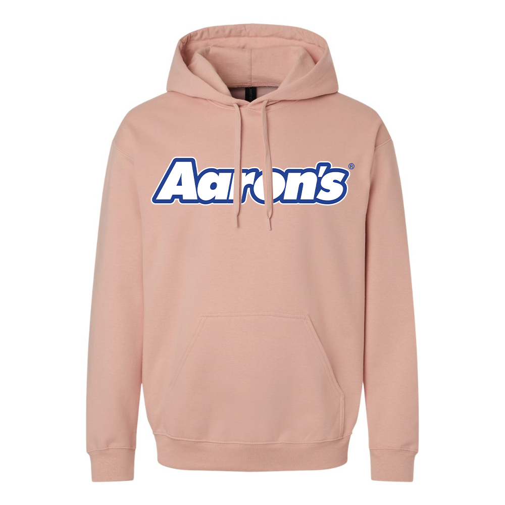 Men's Aaron_s Logo Softstyle Midweight Hooded Sweatshirt