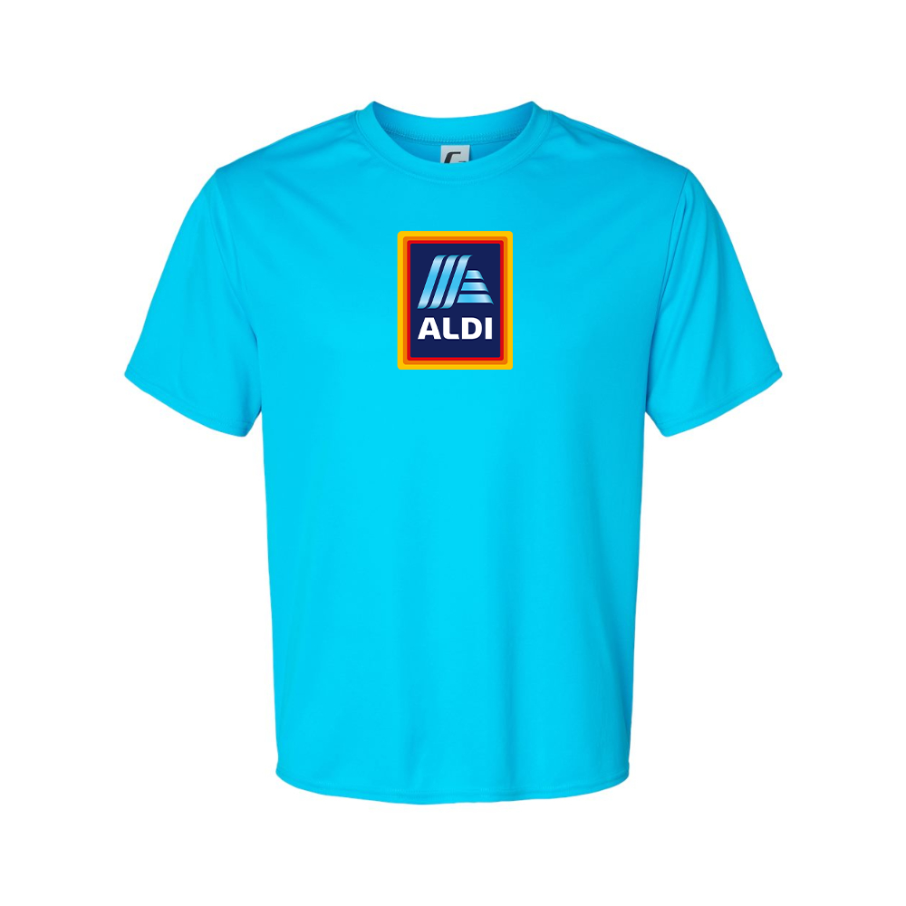 Men's Aldi Logo Polyester T-Shirt