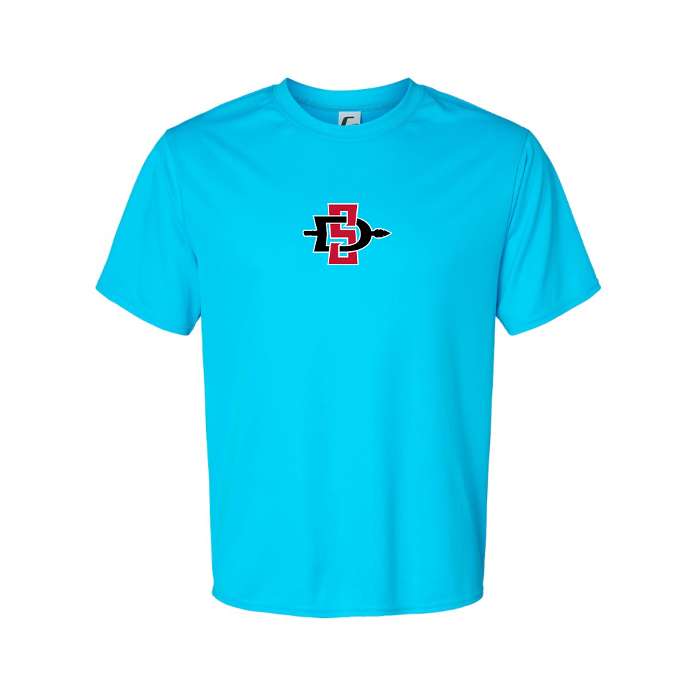 Men's  San Diego State Aztecs Logo Polyester T-Shirt