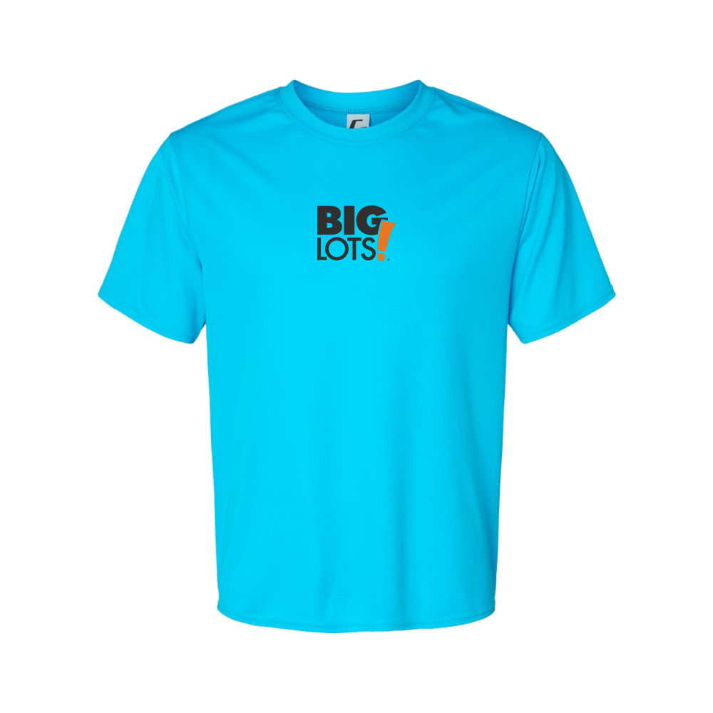 Men's Big Lots Logo Polyester T-Shirt