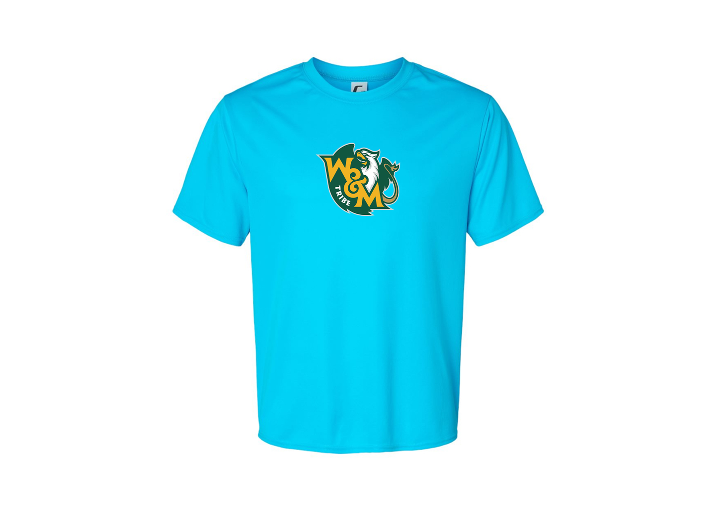 Men's William and Mary Tribe Polyester T-Shirt
