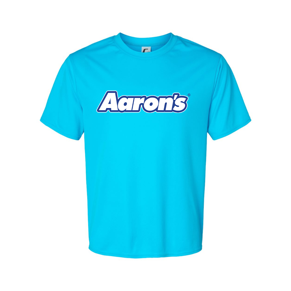 Men's Aaron_s Logo Polyester T-Shirt
