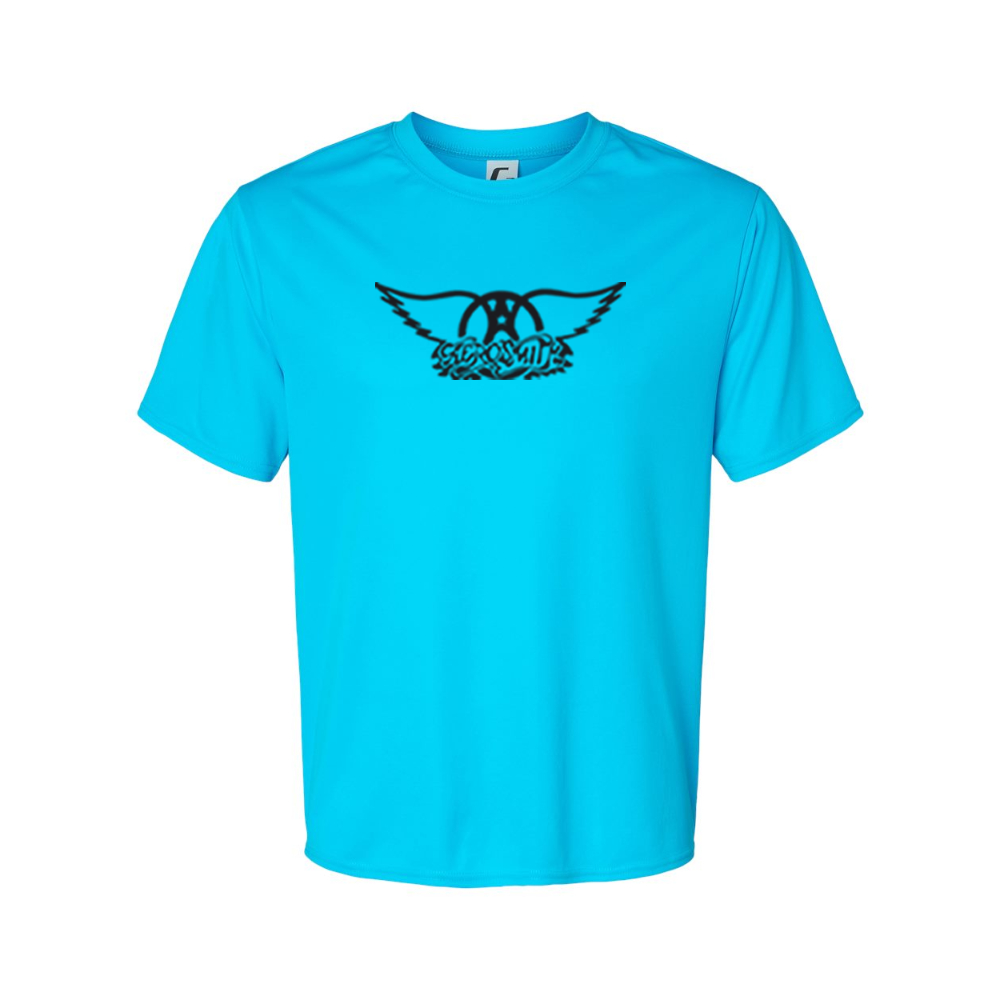 Men's Aerosmith Logo Polyester T-Shirt