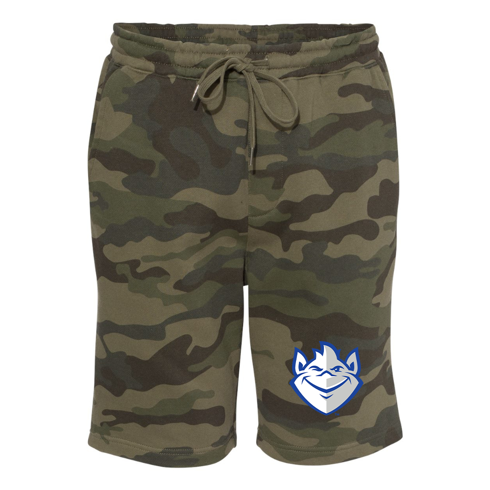 Men's Saint Louis Billikens Logo Independent Trading Co Midweight Fleece Shorts