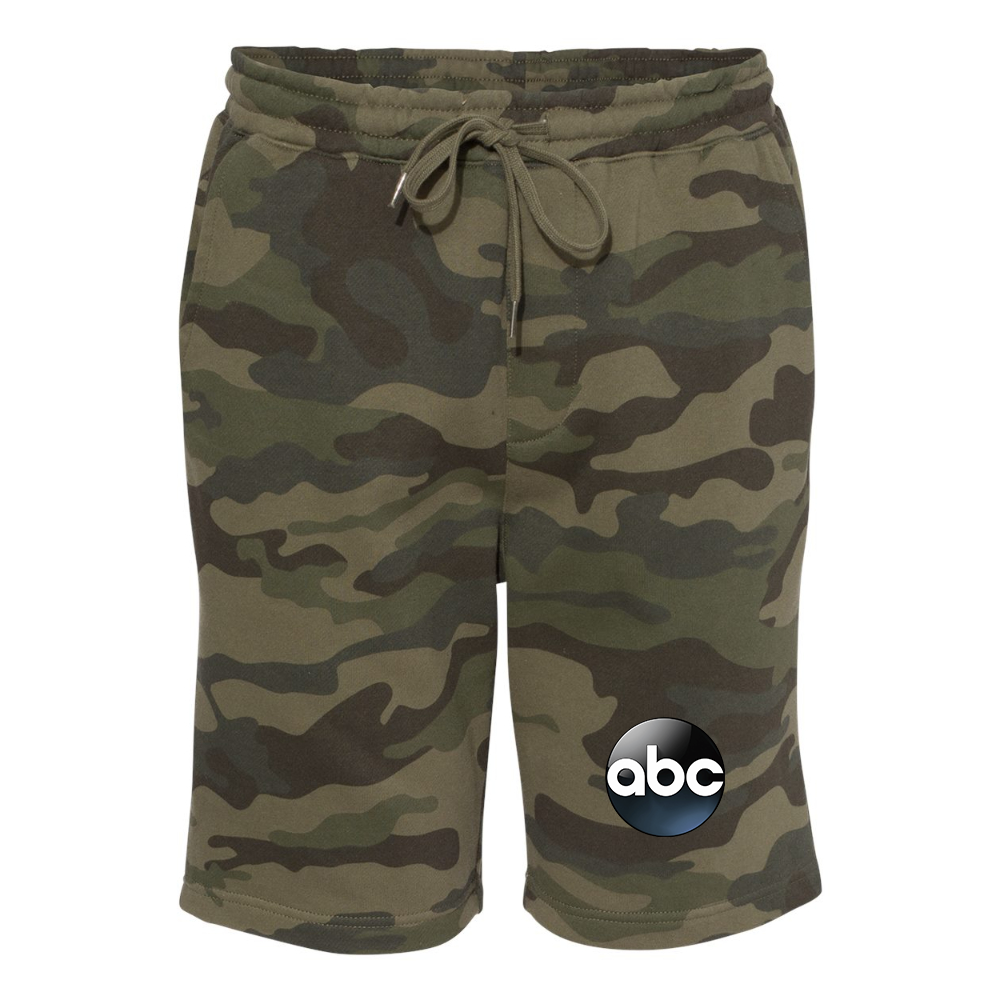 Men's Abc Logo Independent Trading Co Midweight Fleece Shorts
