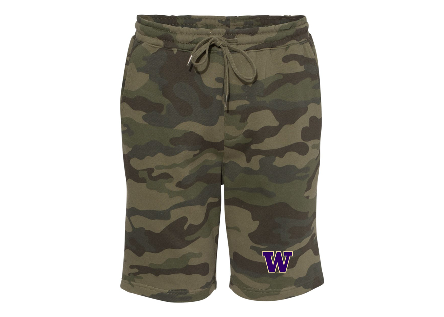 Men's Washington Huskies Independent Trading Co Midweight Fleece Shorts