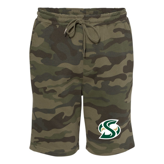 Men's Sacramento State Hornets Logo  Independent Trading Co Midweight Fleece Shorts