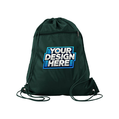 Customize - Q-Tees - Polyester Cinchpack - Q135200