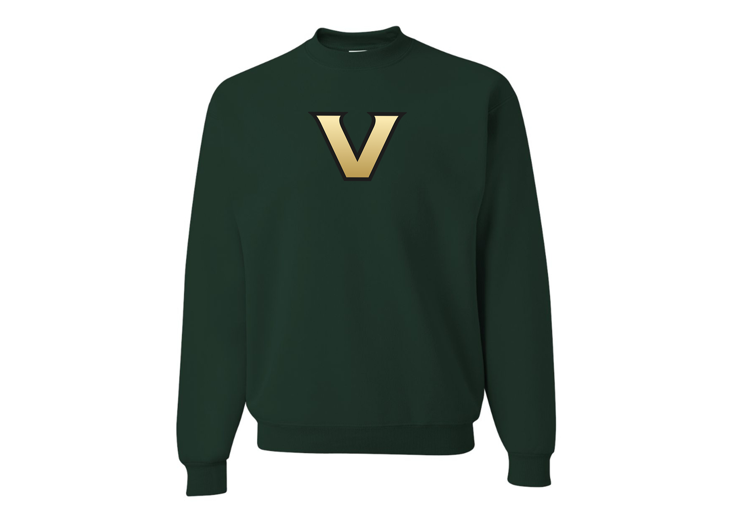Men's Vanderbilt Commodores JERZEES NuBlend Crewneck Sweatshirt