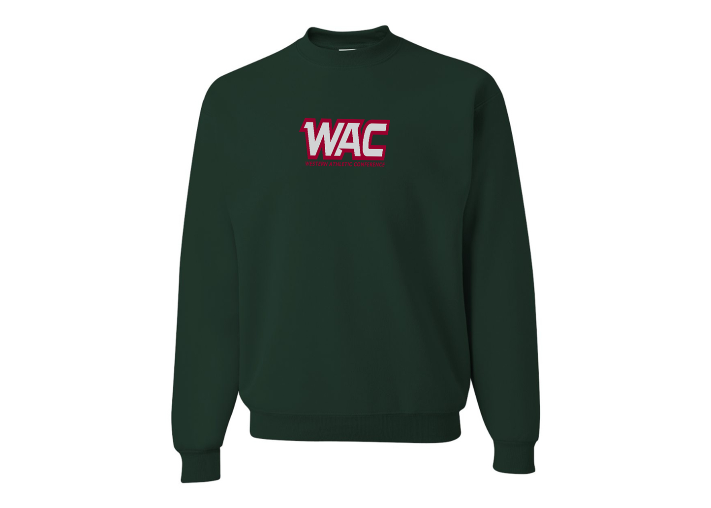 Men's Western Athletic Conference JERZEES NuBlend Crewneck Sweatshirt