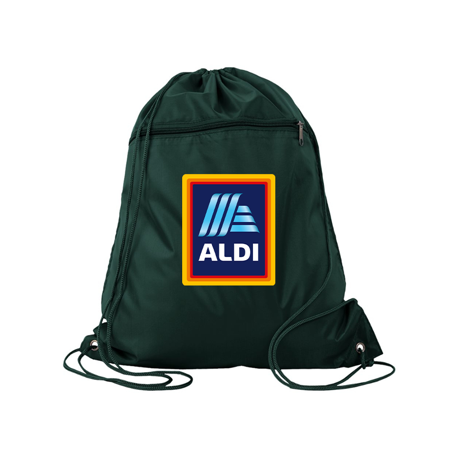 Aldi Logo Q-Tees - Polyester Cinchpack