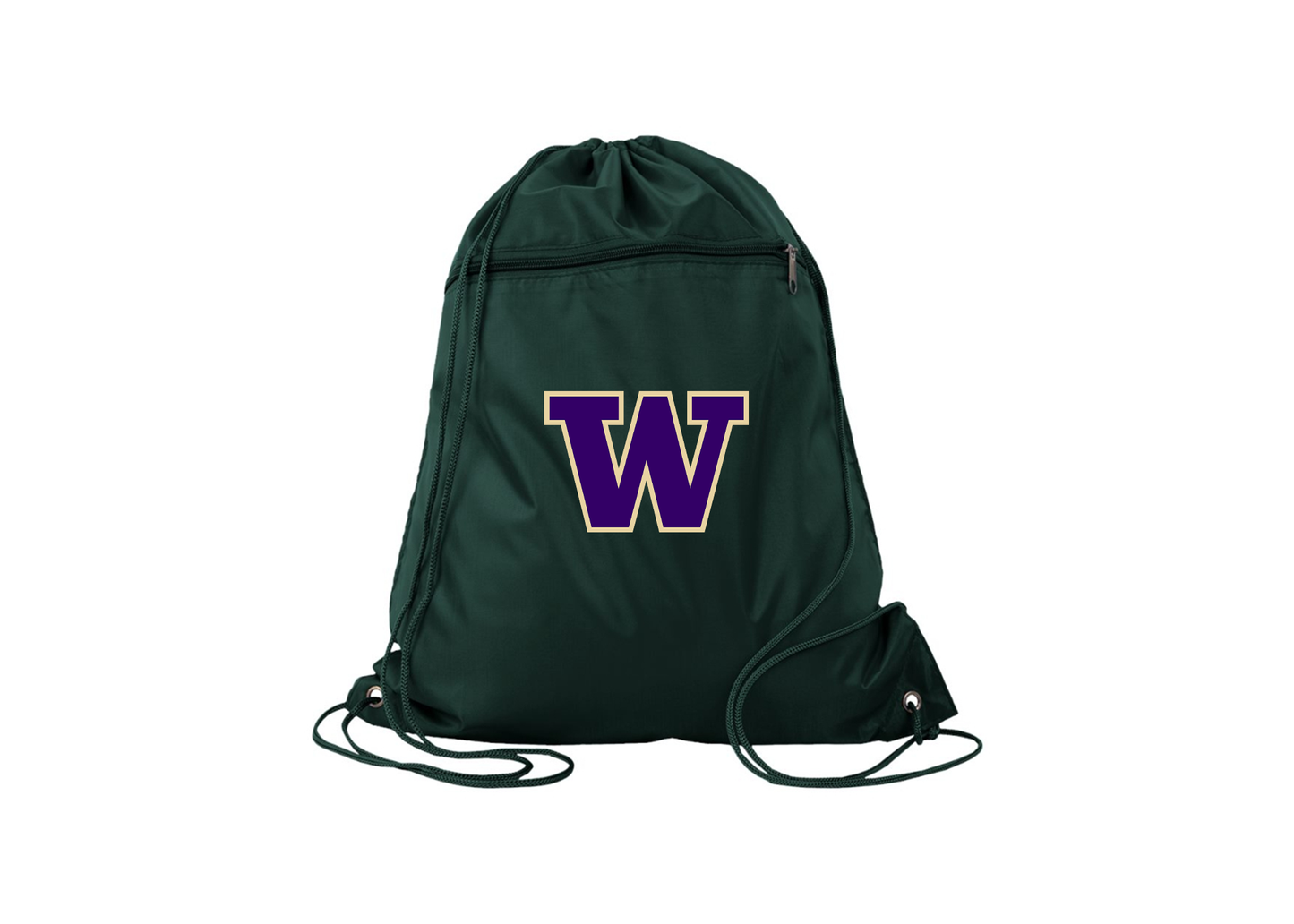 Washington Huskies Q-Tees - Polyester Cinchpack