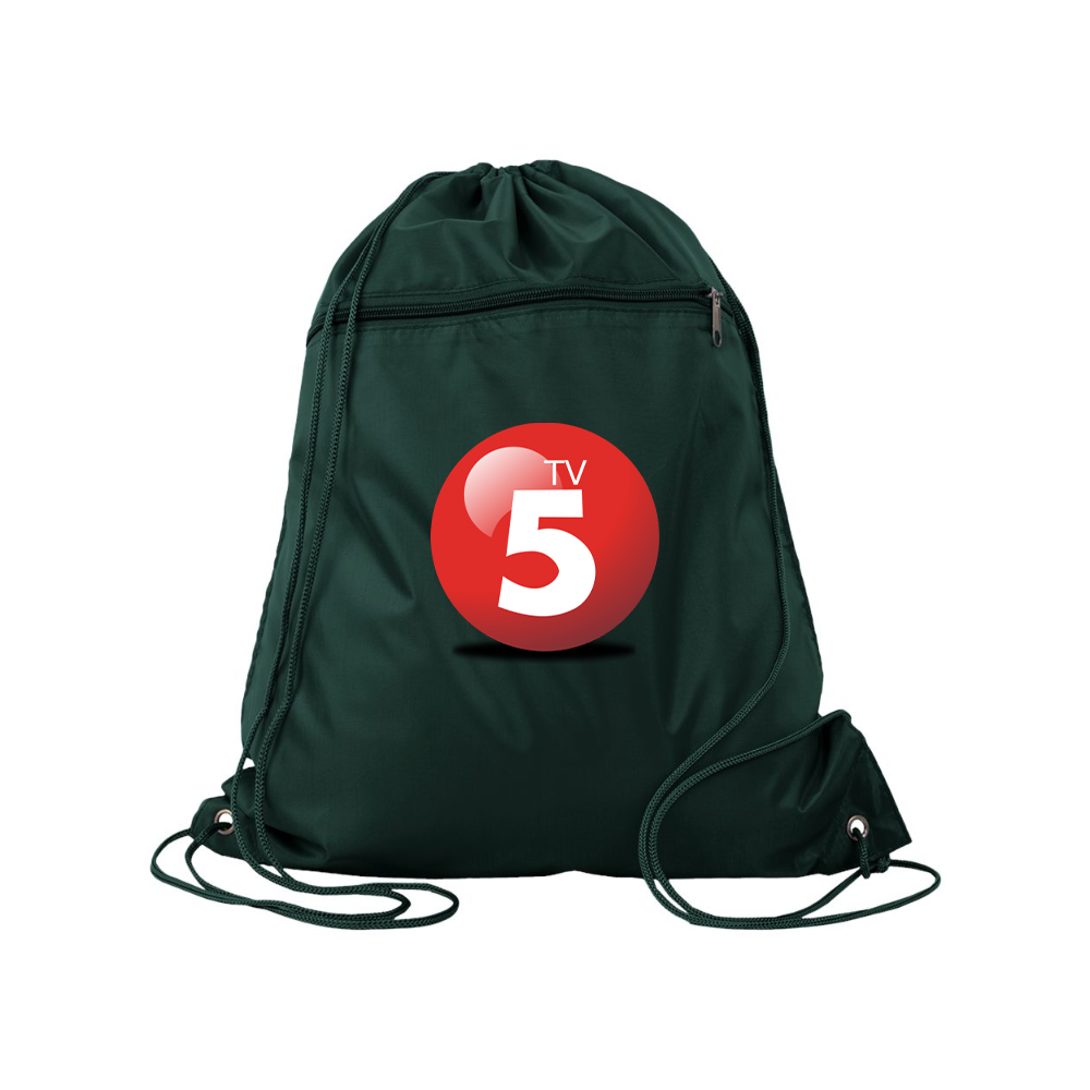 ABC TV5 Logo Q-Tees - Polyester Cinchpack