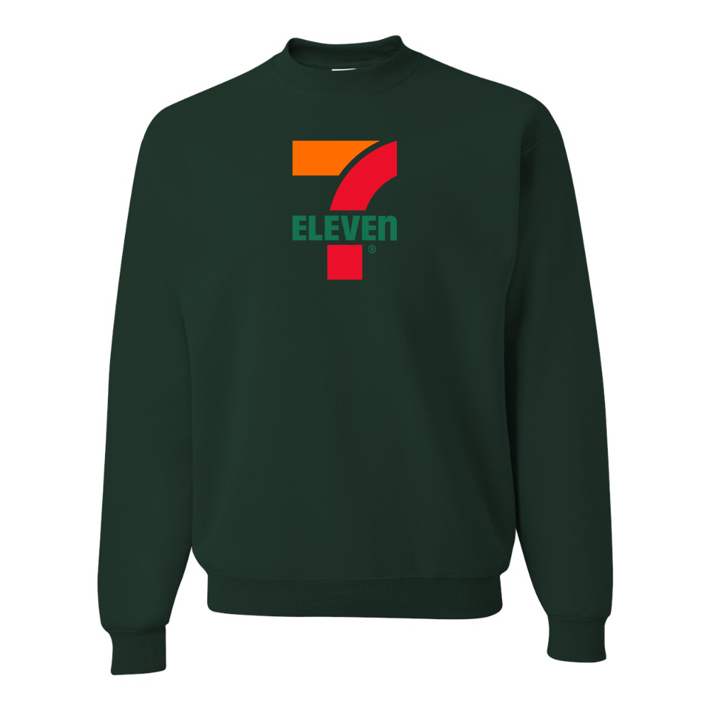 Men's 7 Eleven Logo  JERZEES NuBlend Crewneck Sweatshirt