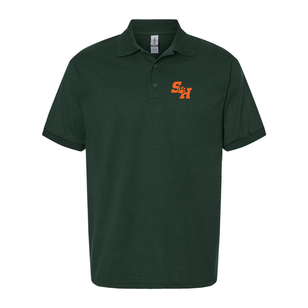 Men's Sam Houston State Bearkats Logo Gildan Dry Blend Jersey Polo