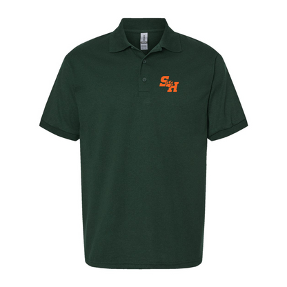 Men's Sam Houston State Bearkats Logo Gildan Dry Blend Jersey Polo