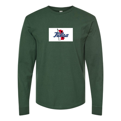 Men's Tulsa Golden Hurricane Logo Long Sleeve T-Shirt