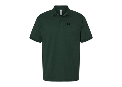Men's Oakley Logo Gildan Dry Blend Jersey Polo
