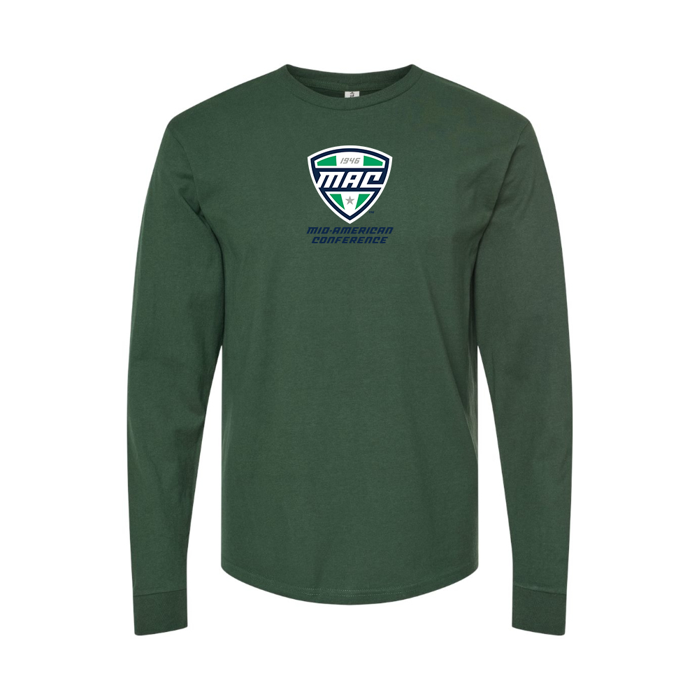 Men's Mid American Conference Logo Long Sleeve T-Shirt