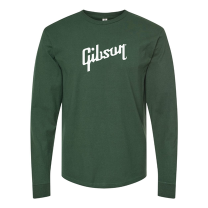 Men's Gibson Logo Long Sleeve T-Shirt