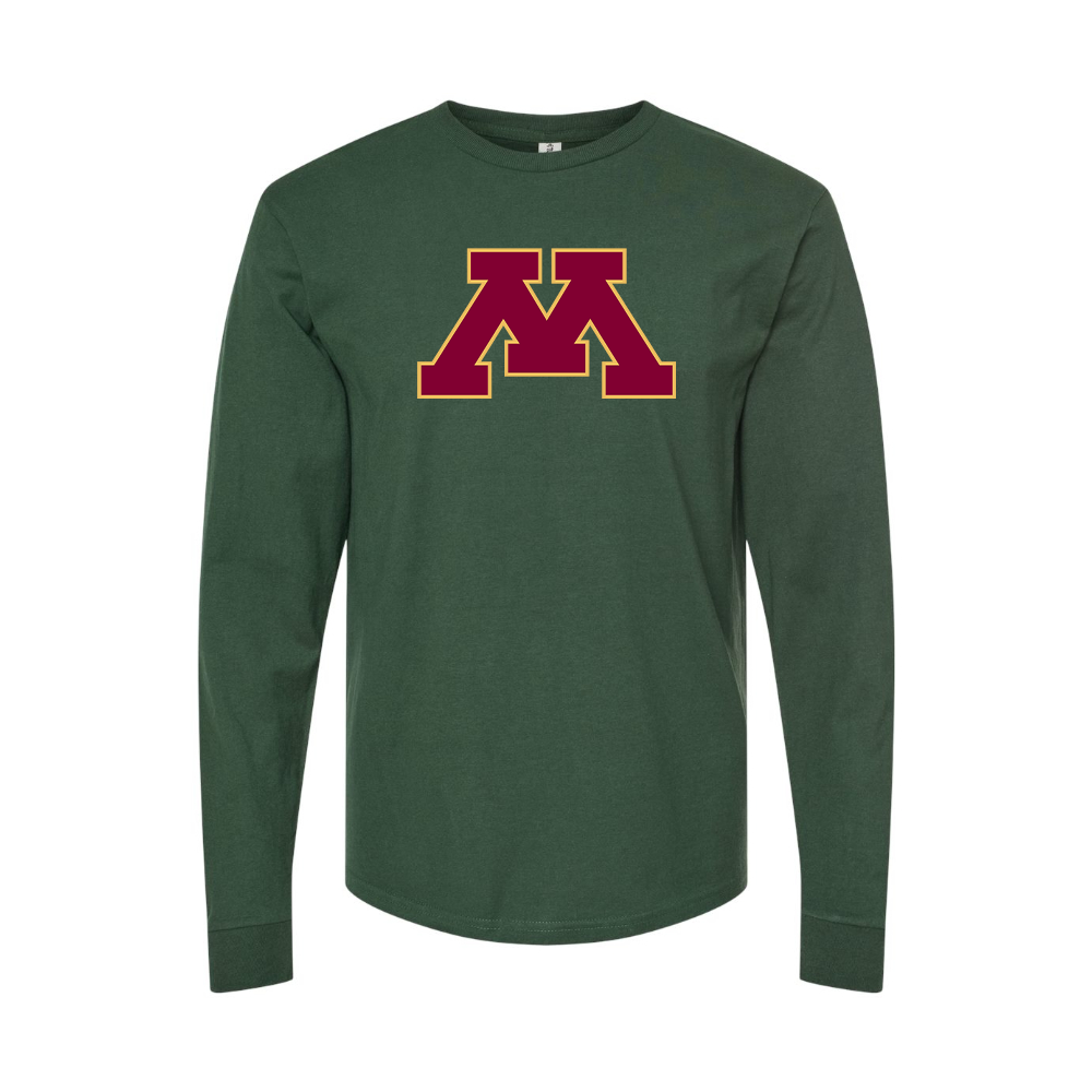 Men's Minnesota Golden Gophers Logo Long Sleeve T-Shirt