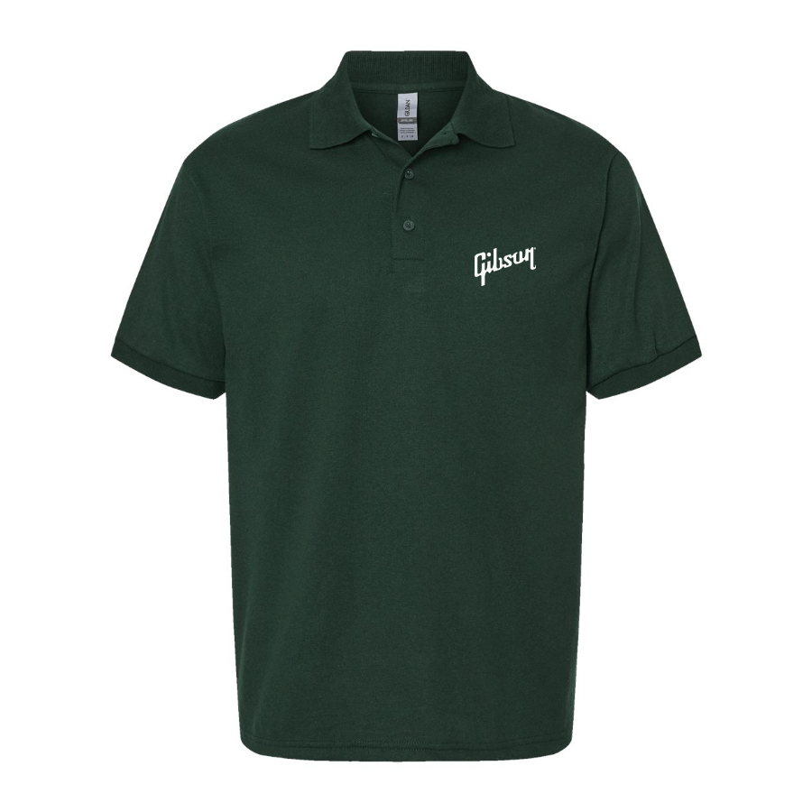 Men's Gibson Logo Dry Blend Polo