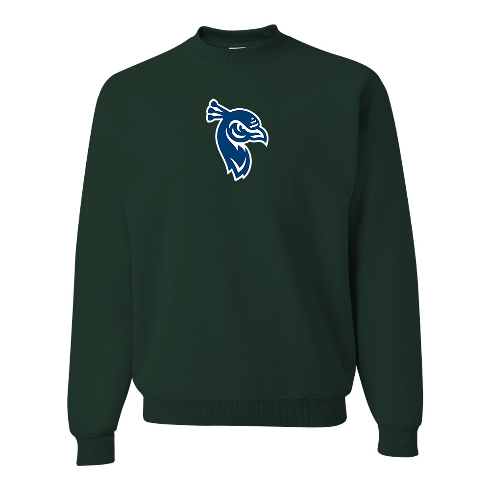 Men's Saint Peters Peacocks Logo JERZEES NuBlend Crewneck Sweatshirt