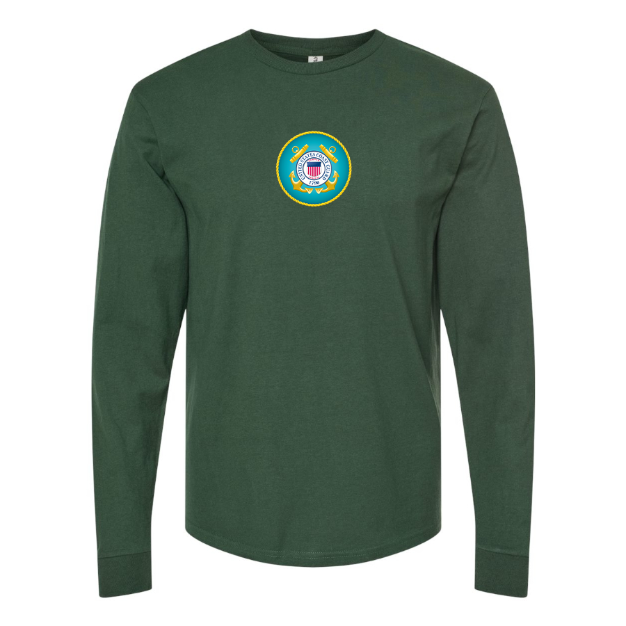 Men's Coast Guard Logo Long Sleeve T-Shirt