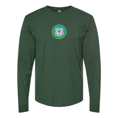 Men's Coast Guard Logo Long Sleeve T-Shirt
