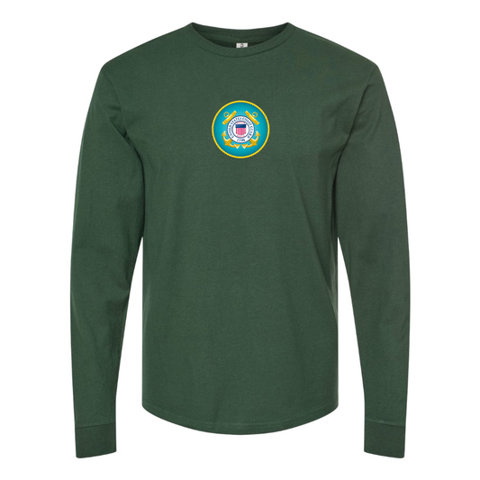Men's Coast Guard Logo Long Sleeve T-Shirt