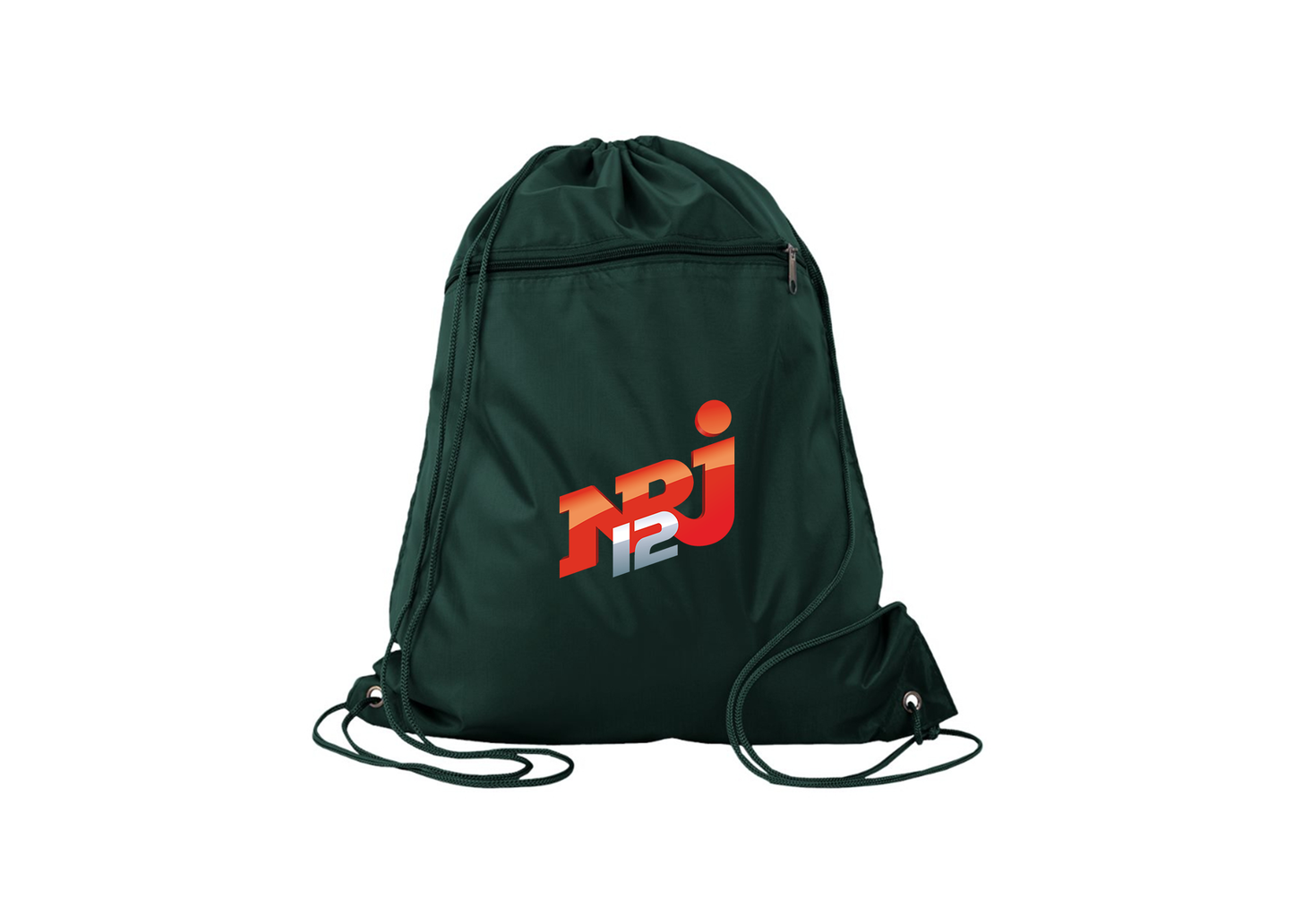 NRJ 12 Logo Q-Tees - Polyester Cinchpack