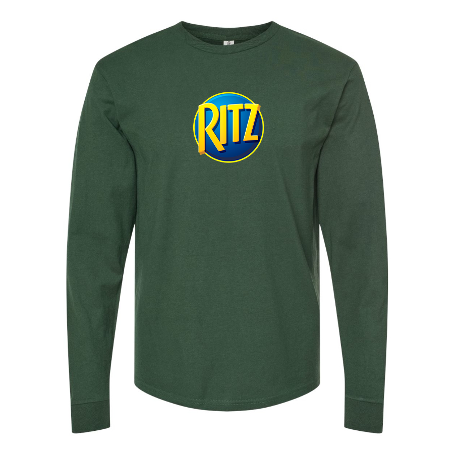 Men's Ritz Crackers Logo Long Sleeve T-Shirt