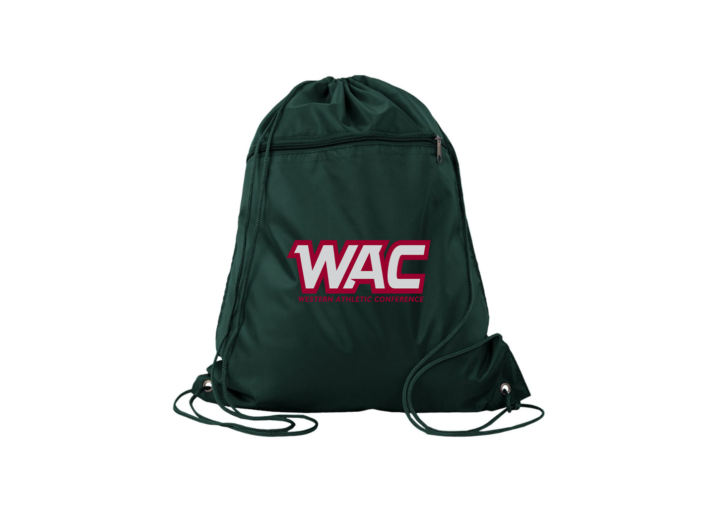 Western Athletic Conference Q-Tees - Polyester Cinchpack