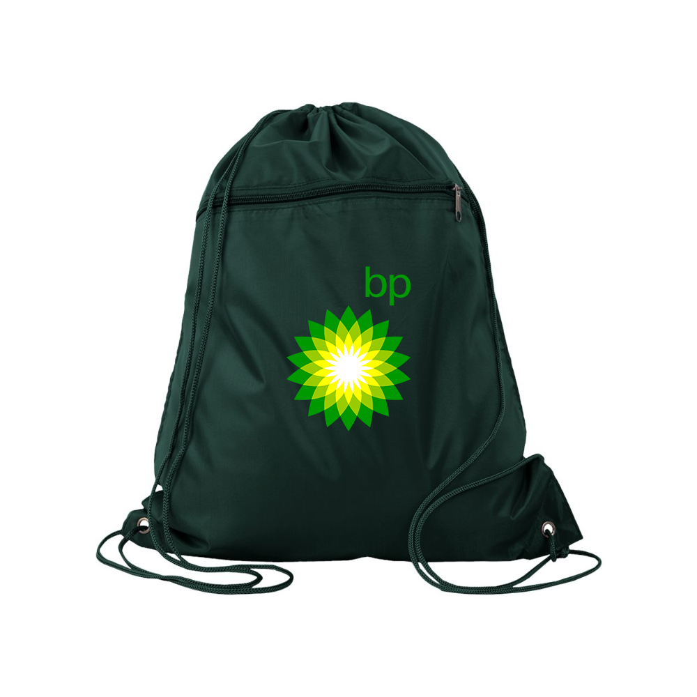 BP Oil Logo Q-Tees - Polyester Cinchpack