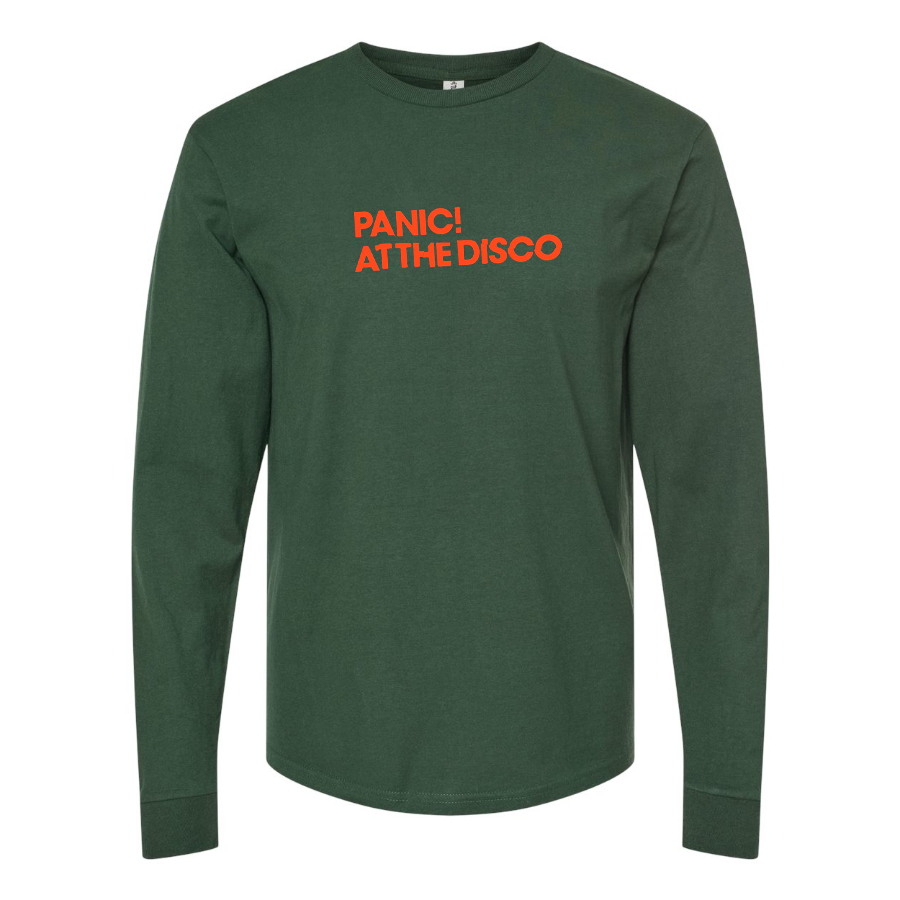 Men's Panic! At The Disco Logo Long Sleeve T-Shirt