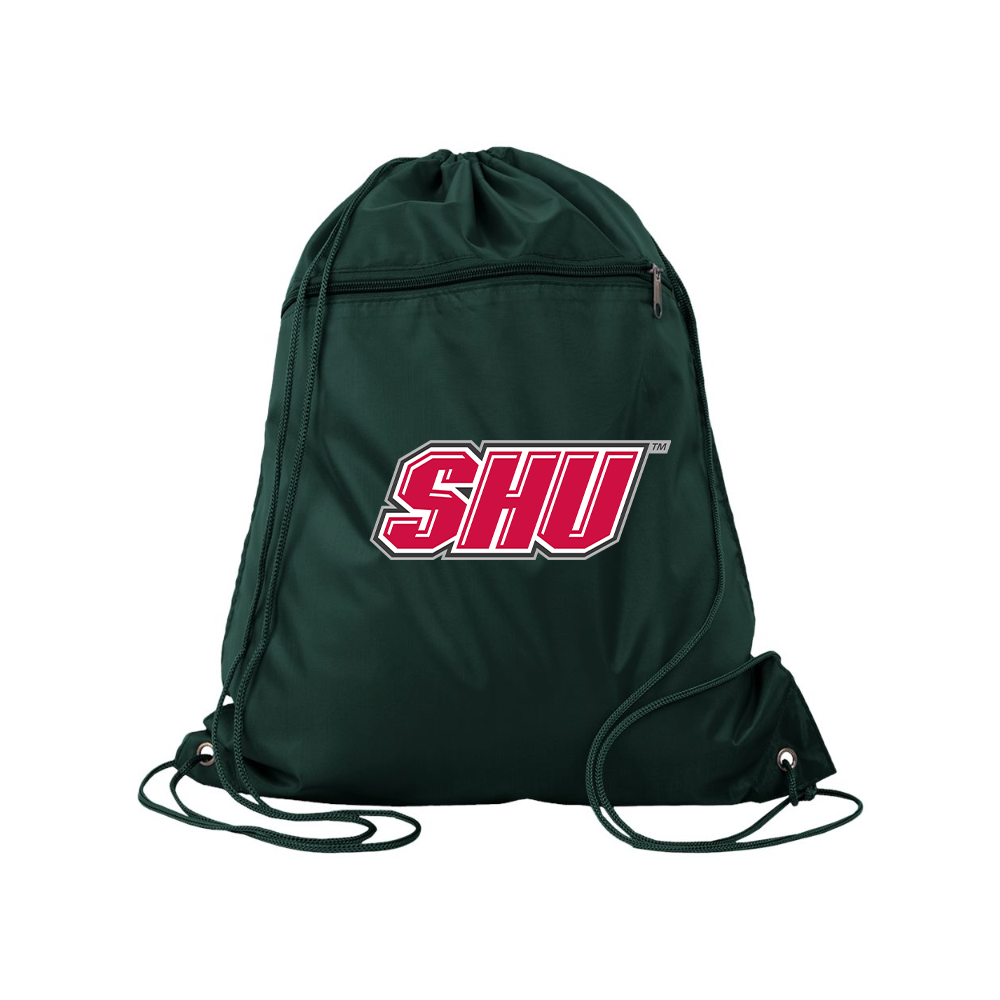 Sacred Heart Pioneers Logo Q-Tees - Polyester Cinchpack