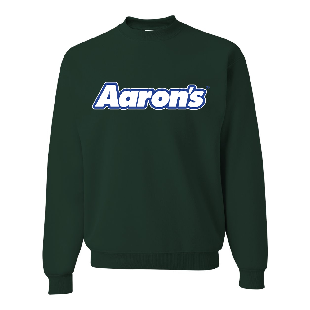 Men's Aaron_s Logo  JERZEES NuBlend Crewneck Sweatshirt