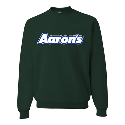 Men's Aaron_s Logo  JERZEES NuBlend Crewneck Sweatshirt