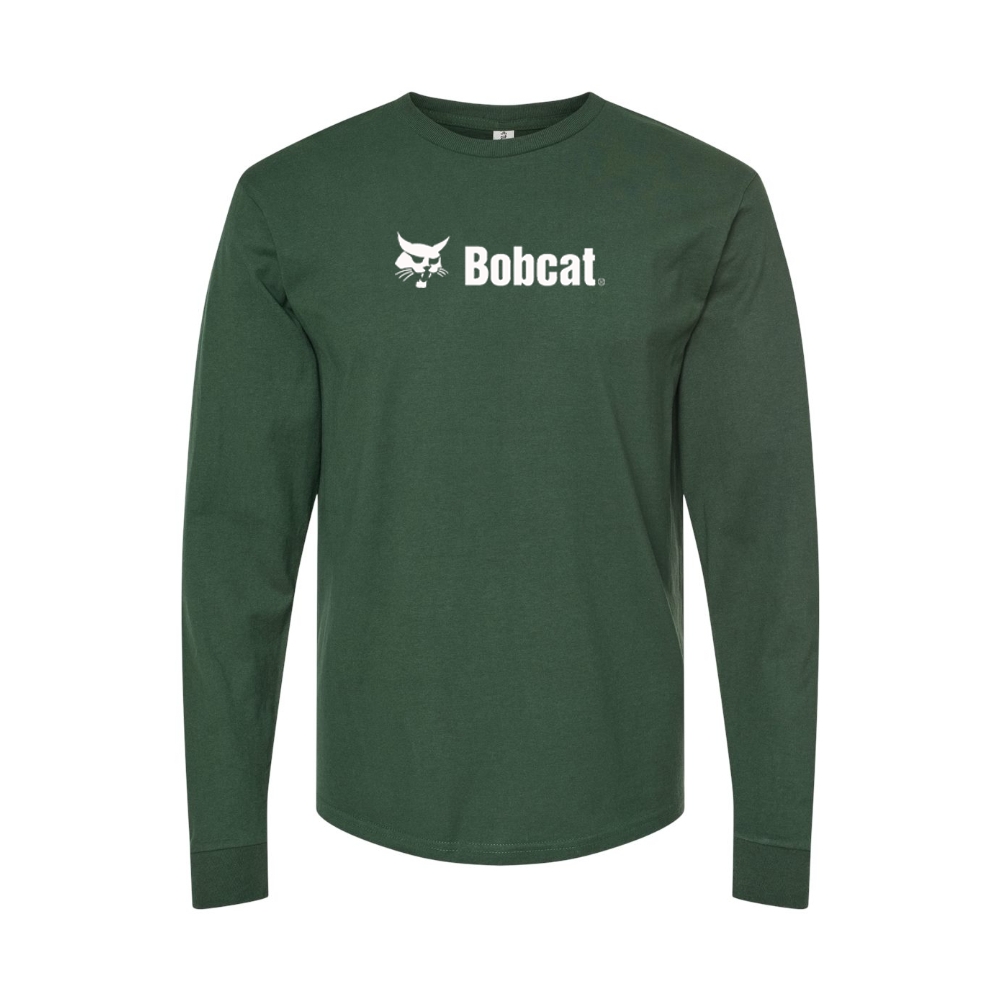 Men's Bobcat Company Logo Long Sleeve T-Shirt