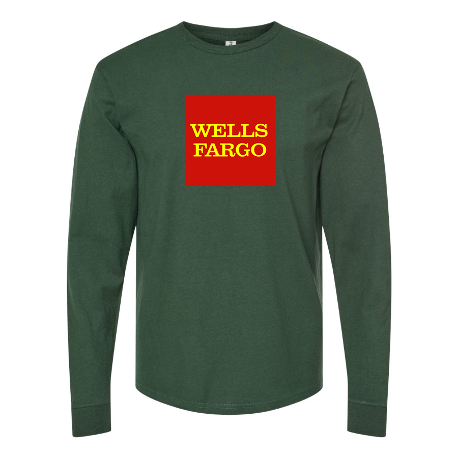 Men's Wells Fargo Logo Long Sleeve T-Shirt