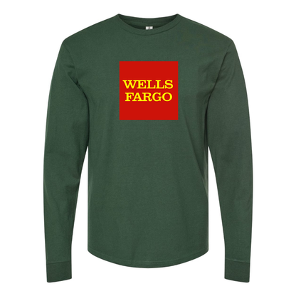 Men's Wells Fargo Logo Long Sleeve T-Shirt